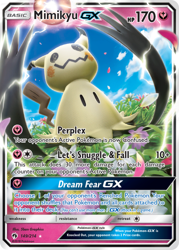 Mimikyu GX (149/214) [Sun & Moon: Lost Thunder] | Arkham Games and Comics