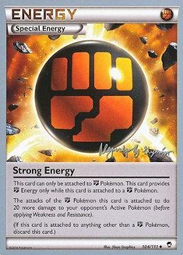 Strong Energy (104/111) (Primal Groudon - Alejandro Ng-Guzman) [World Championships 2015] | Arkham Games and Comics