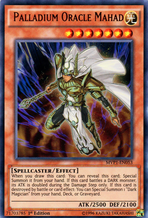 Palladium Oracle Mahad [MVP1-EN053] Ultra Rare | Arkham Games and Comics