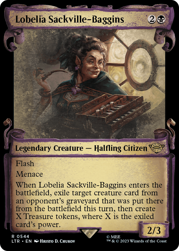 Lobelia Sackville-Baggins [The Lord of the Rings: Tales of Middle-Earth Showcase Scrolls] | Arkham Games and Comics