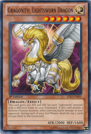 Gragonith, Lightsworn Dragon [SDLI-EN005] Common | Arkham Games and Comics