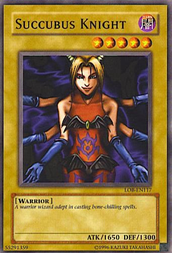 Succubus Knight [LOB-EN117] Common | Arkham Games and Comics