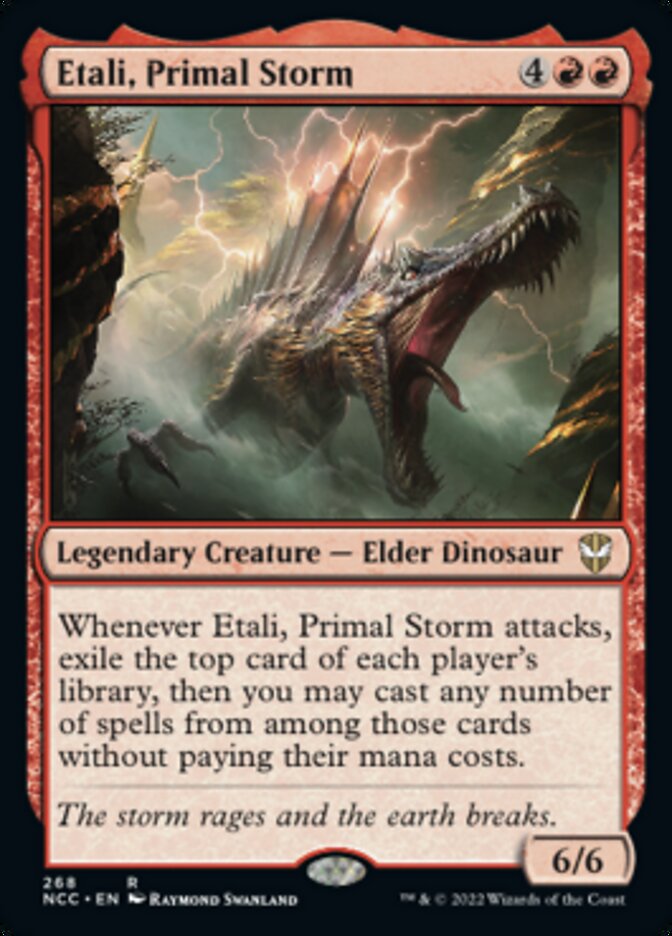 Etali, Primal Storm [Streets of New Capenna Commander] | Arkham Games and Comics