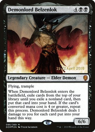 Demonlord Belzenlok [Dominaria Promos] | Arkham Games and Comics