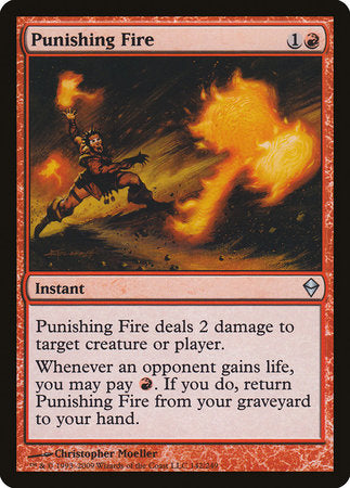 Punishing Fire [Zendikar] | Arkham Games and Comics