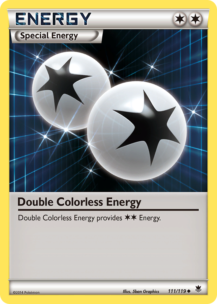 Double Colorless Energy (111/119) [XY: Phantom Forces] | Arkham Games and Comics