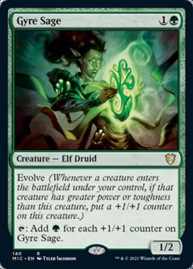 Gyre Sage [Innistrad: Midnight Hunt Commander] | Arkham Games and Comics