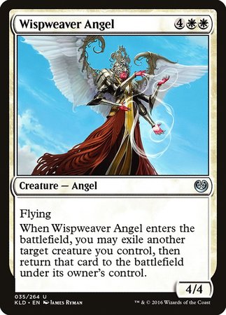 Wispweaver Angel [Kaladesh] | Arkham Games and Comics