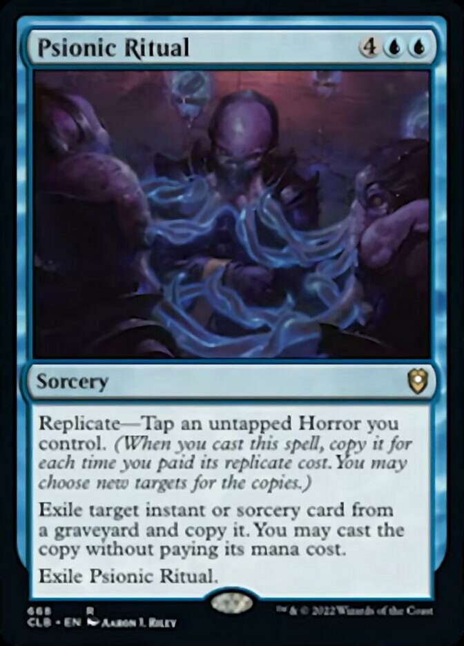 Psionic Ritual [Commander Legends: Battle for Baldur's Gate] | Arkham Games and Comics