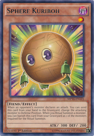 Sphere Kuriboh [MP16-EN121] Rare | Arkham Games and Comics