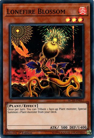 Lonefire Blossom [AC18-EN017] Super Rare | Arkham Games and Comics