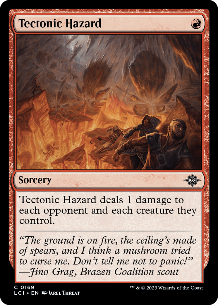 Tectonic Hazard [The Lost Caverns of Ixalan] | Arkham Games and Comics