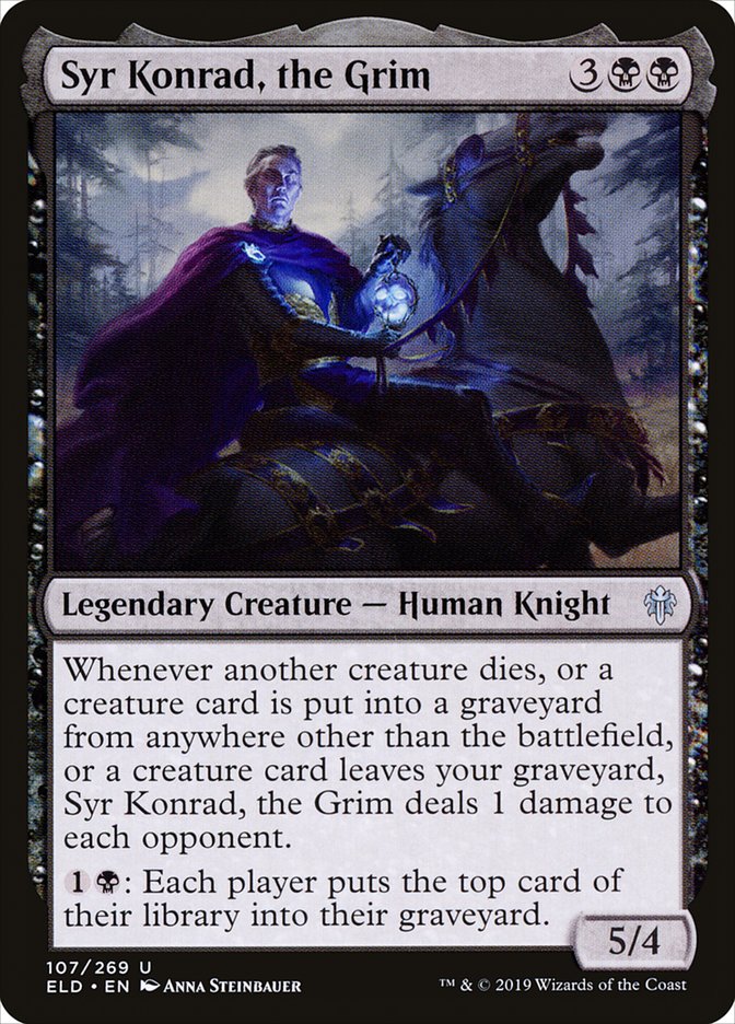 Syr Konrad, the Grim [Throne of Eldraine] | Arkham Games and Comics