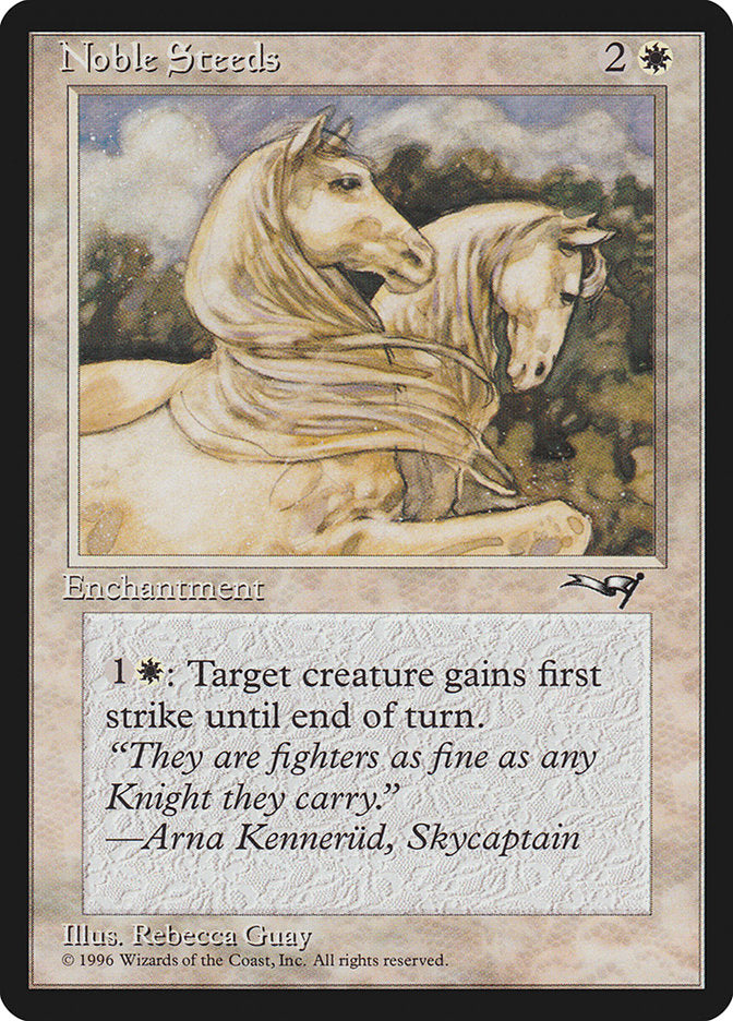 Noble Steeds (Leg Raised) [Alliances] | Arkham Games and Comics