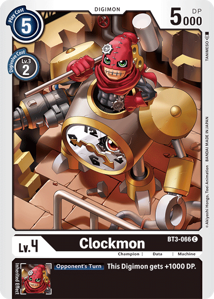 Clockmon [BT3-066] [Release Special Booster Ver.1.5] | Arkham Games and Comics