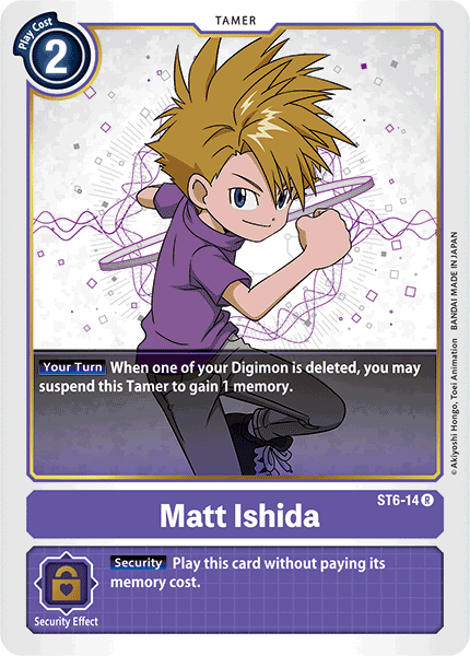 Matt Ishida [ST6-14] [Starter Deck: Venomous Violet] | Arkham Games and Comics