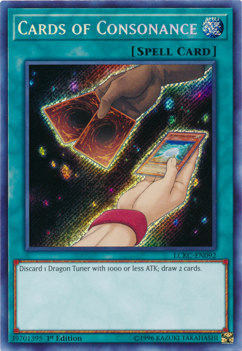 Cards of Consonance [LCKC-EN092] Secret Rare | Arkham Games and Comics