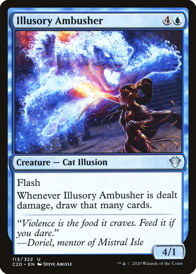 Illusory Ambusher [Commander 2020] | Arkham Games and Comics