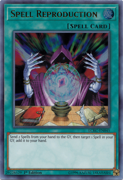 Spell Reproduction [LCKC-EN045] Ultra Rare | Arkham Games and Comics