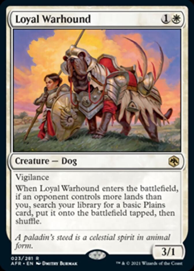 Loyal Warhound [Dungeons & Dragons: Adventures in the Forgotten Realms] | Arkham Games and Comics