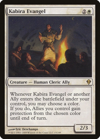 Kabira Evangel [Zendikar] | Arkham Games and Comics