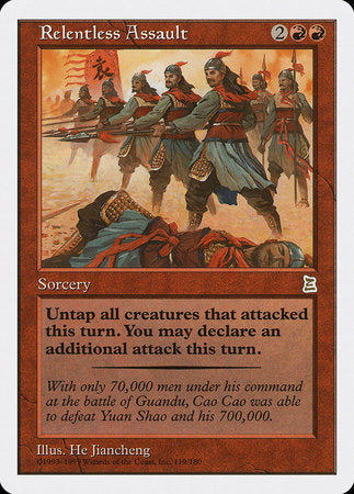 Relentless Assault [Portal Three Kingdoms] | Arkham Games and Comics