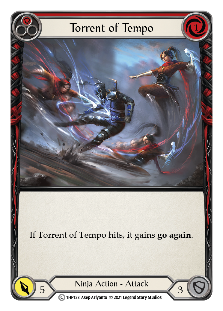 Torrent of Tempo (Red) [1HP128] (History Pack 1) | Arkham Games and Comics