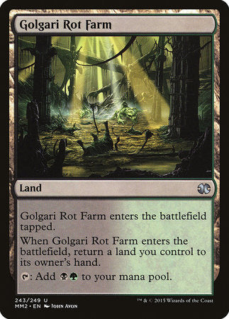 Golgari Rot Farm [Modern Masters 2015] | Arkham Games and Comics