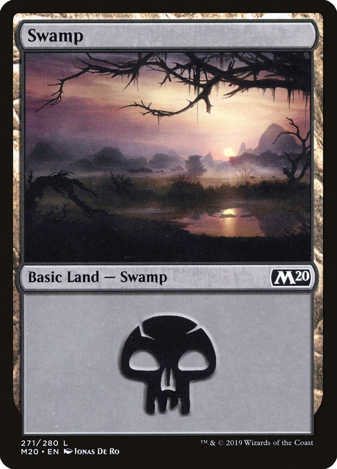 Swamp (#271) [Core Set 2020] | Arkham Games and Comics