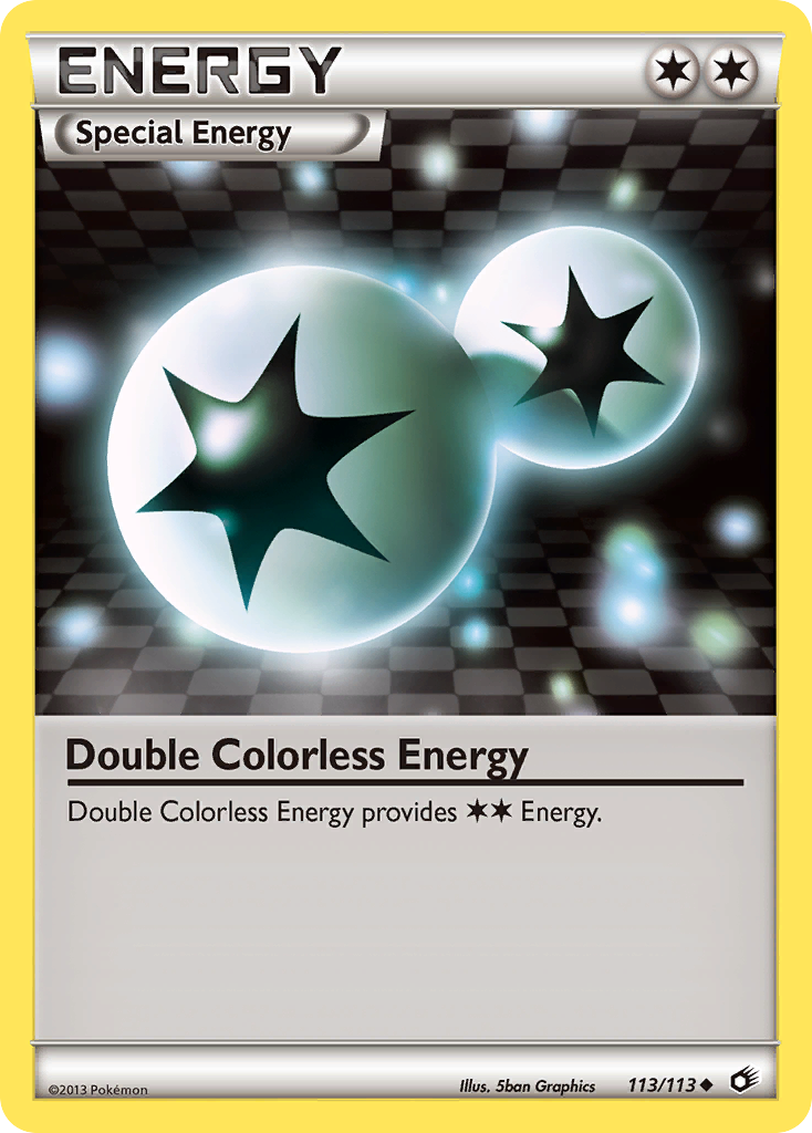 Double Colorless Energy (113/113) [Black & White: Legendary Treasures] | Arkham Games and Comics