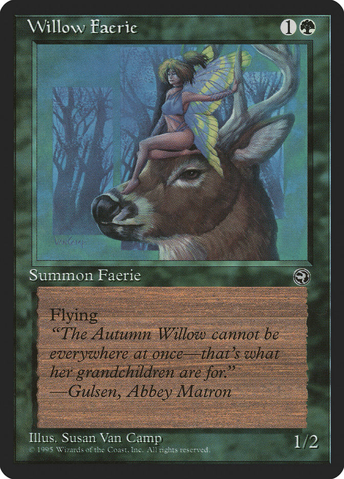 Willow Faerie (Gulsen Flavor Text) [Homelands] | Arkham Games and Comics