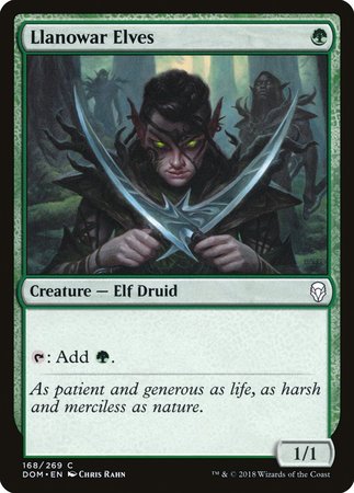 Llanowar Elves [Dominaria] | Arkham Games and Comics