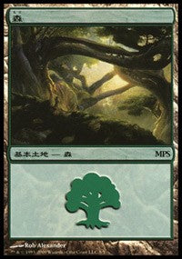 Forest - Zendikar Cycle [Magic Premiere Shop] | Arkham Games and Comics