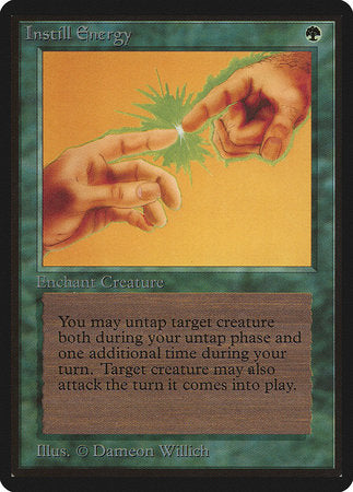 Instill Energy [Limited Edition Beta] | Arkham Games and Comics