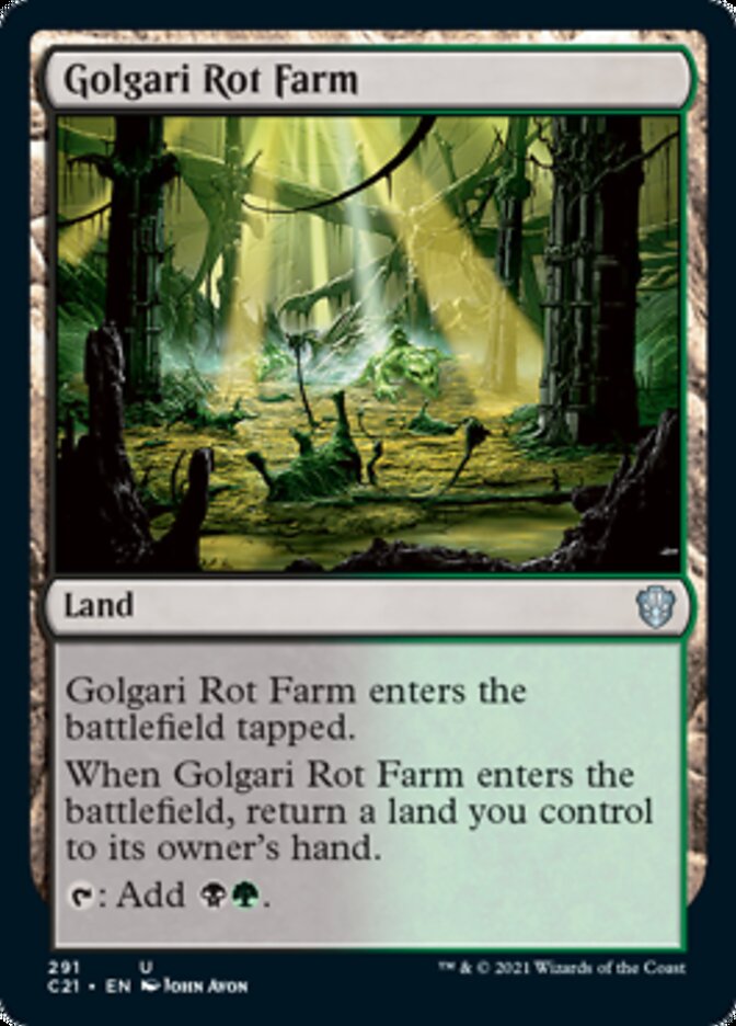 Golgari Rot Farm [Commander 2021] | Arkham Games and Comics