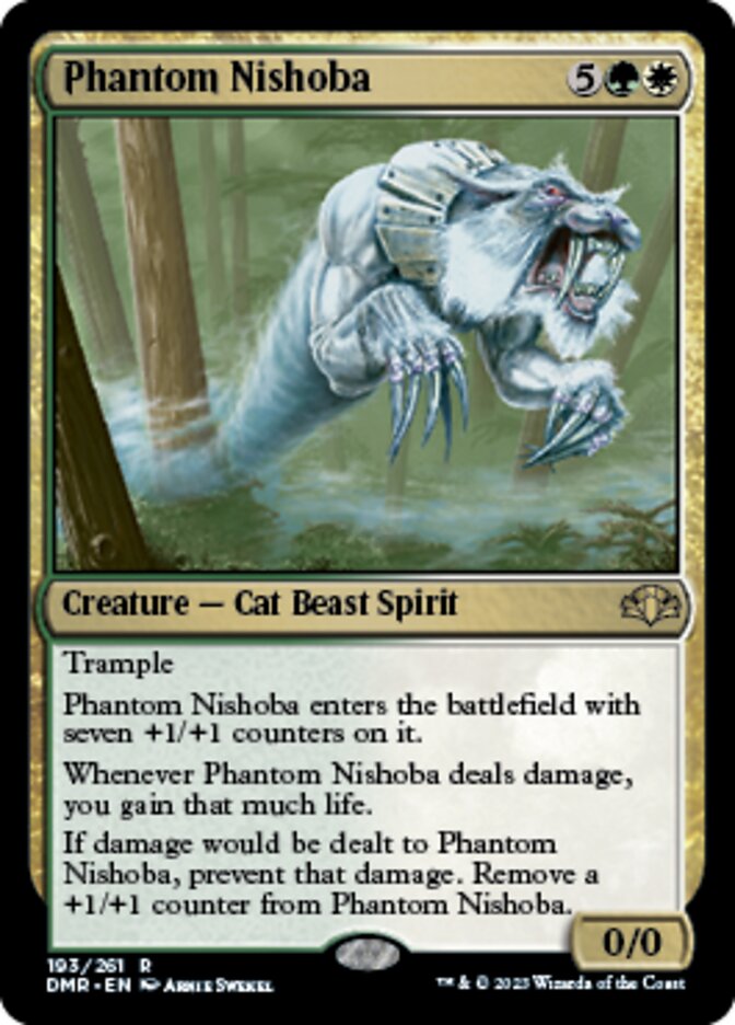 Phantom Nishoba [Dominaria Remastered] | Arkham Games and Comics