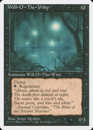 Will-o'-the-Wisp [Fourth Edition] | Arkham Games and Comics