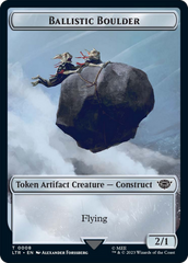 Ballistic Boulder // Food Token (11) Double-Sided Token [The Lord of the Rings: Tales of Middle-Earth Tokens] | Arkham Games and Comics