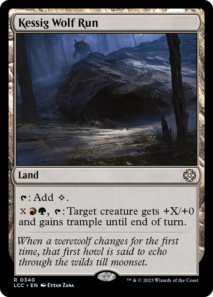 Kessig Wolf Run [The Lost Caverns of Ixalan Commander] | Arkham Games and Comics
