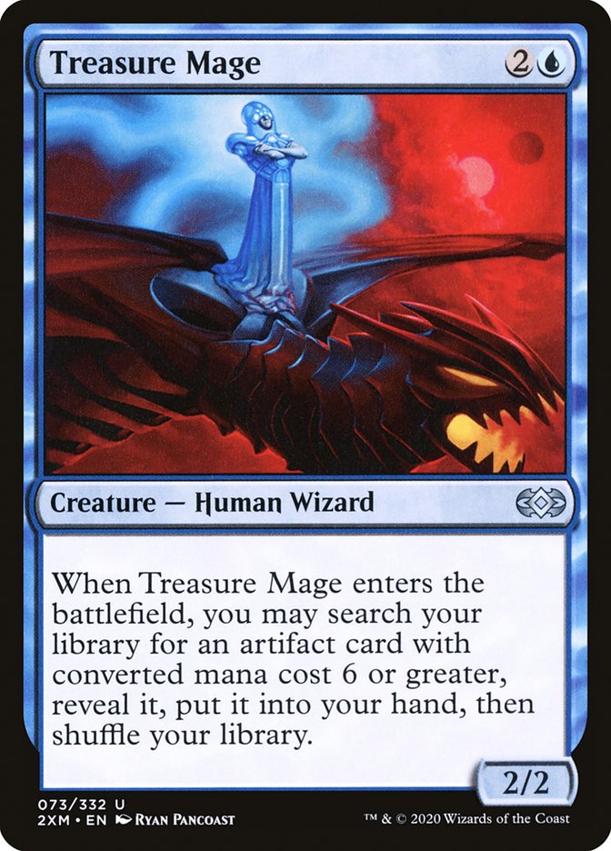 Treasure Mage [Double Masters] | Arkham Games and Comics