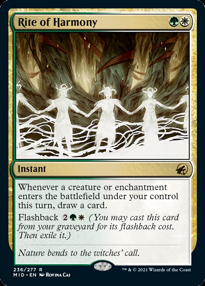 Rite of Harmony [Innistrad: Midnight Hunt] | Arkham Games and Comics