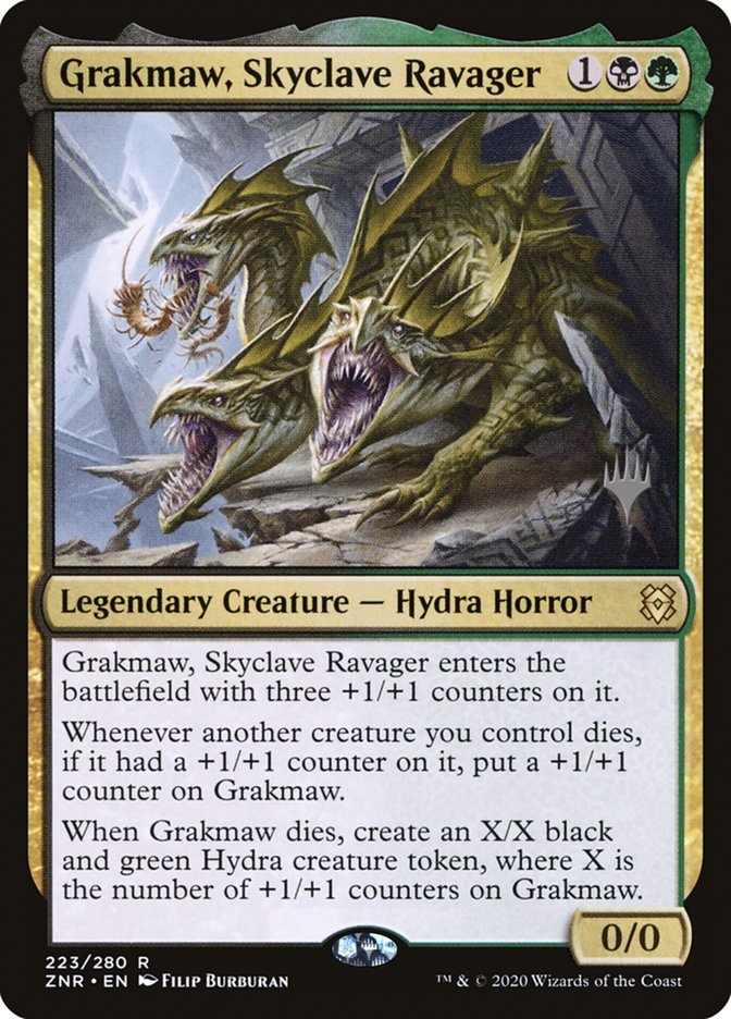 Grakmaw, Skyclave Ravager (Promo Pack) [Zendikar Rising Promos] | Arkham Games and Comics