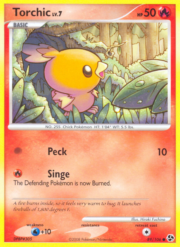 Torchic (89/106) [Diamond & Pearl: Great Encounters] | Arkham Games and Comics