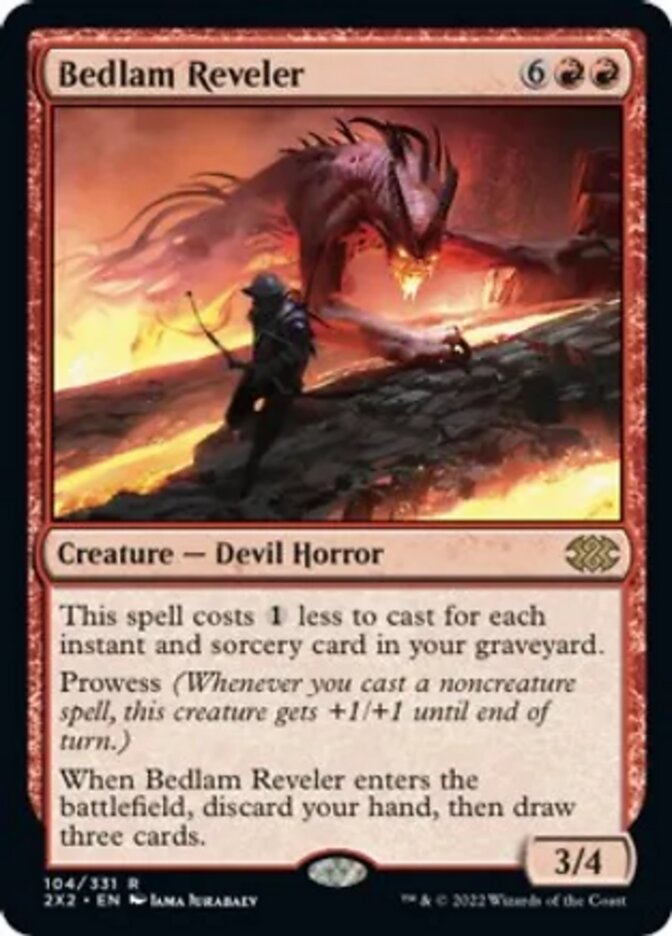 Bedlam Reveler [Double Masters 2022] | Arkham Games and Comics