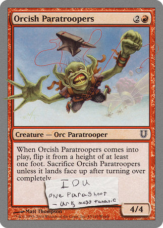 Orcish Paratroopers [Unhinged] | Arkham Games and Comics