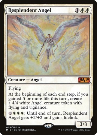 Resplendent Angel [Core Set 2019] | Arkham Games and Comics