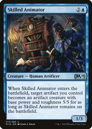 Skilled Animator [Core Set 2019] | Arkham Games and Comics