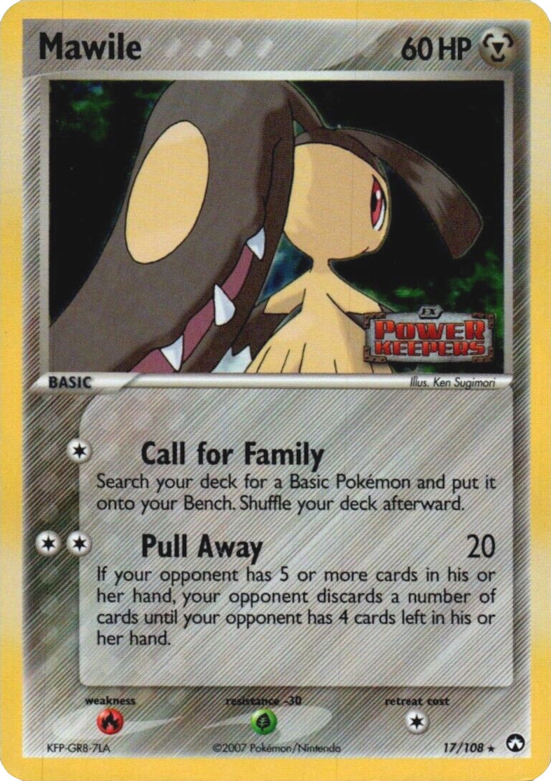 Mawile (17/108) (Stamped) [EX: Power Keepers] | Arkham Games and Comics