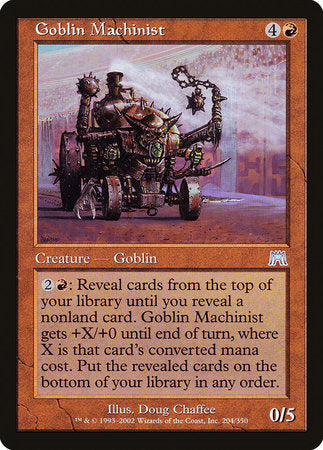 Goblin Machinist [Onslaught] | Arkham Games and Comics