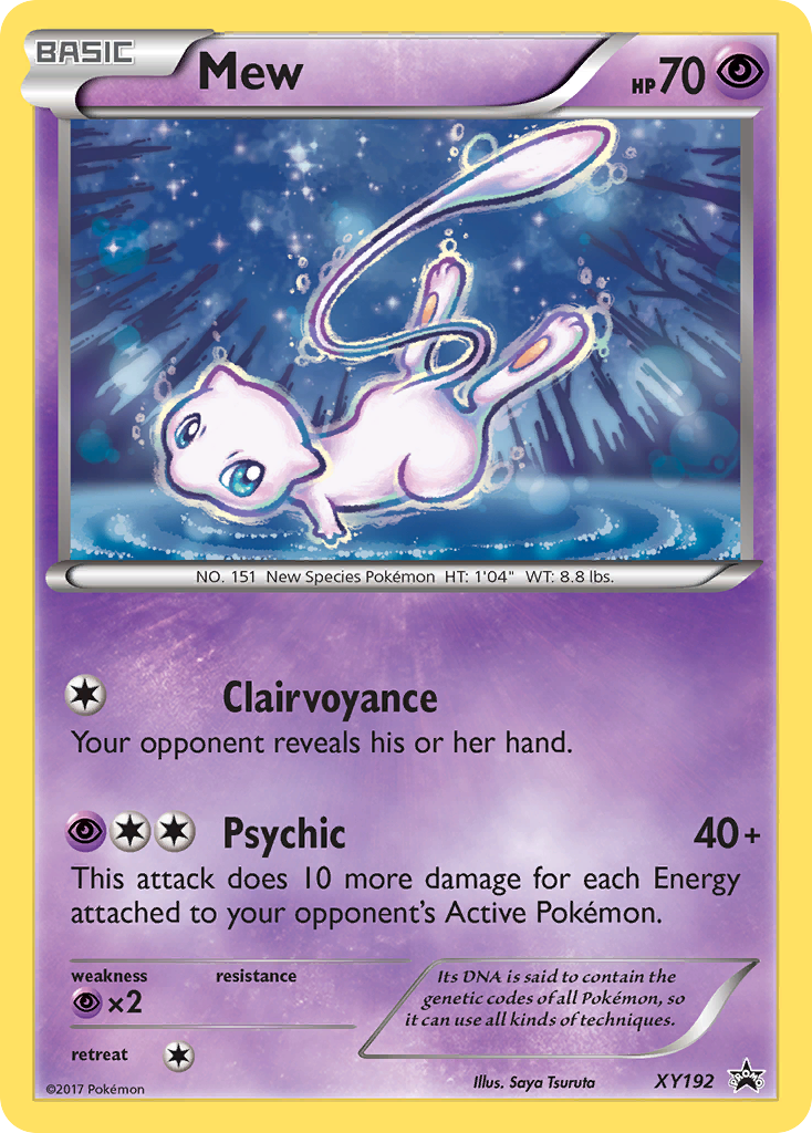 Mew (XY192) [XY: Black Star Promos] | Arkham Games and Comics